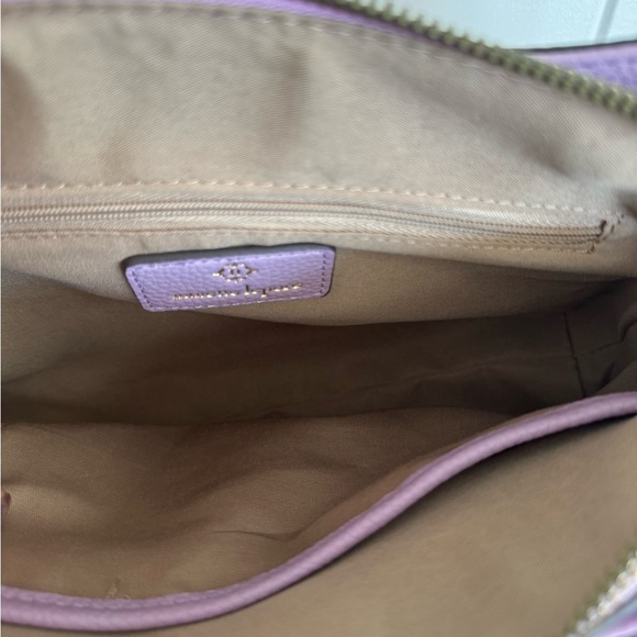 Nanette Lepore Lavender Triple-Compartment Crossbody - Picture 9 of 11